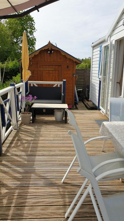 Sylvie Proprietaire Du Mobil-Home Saint-Pair-sur-Mer Exteriér fotografie